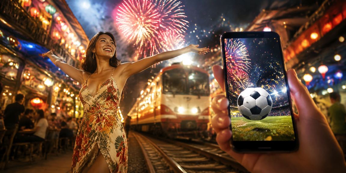 Không khí lễ hội thể thao tại Hà Nội và văn hóa xem bóng đá cộng đồng
